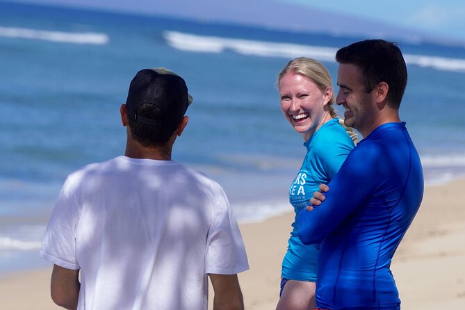 Private Surf Lesson for One Near Lahaina - Meeting at Rivers to the Sea and Getting Set for the Water