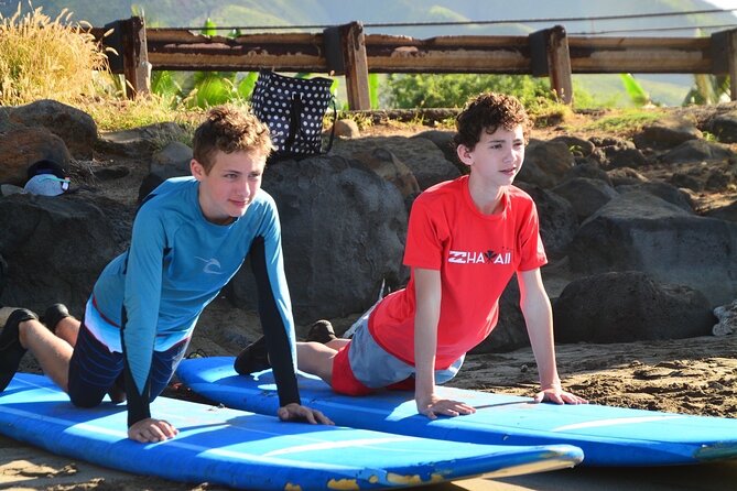 Private Surf Lessons in Lahaina, Maui - Gear, Surfboard Setup, and the Included Snorkel Equipment Detail