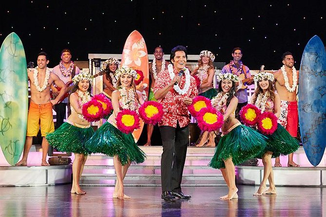 Rock-A-Hula Ticket - Hawaiian Journey on stage: the show flow from the 1920s to today