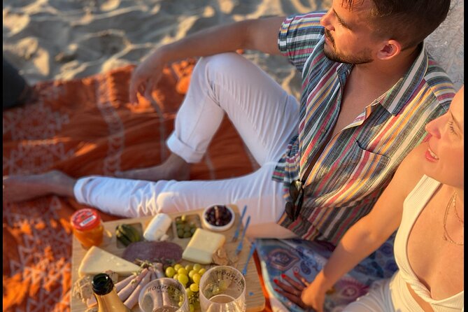 Romantic Sunset Picnic at Pristine Beach with Photo & Video - Weather, Secluded Vibes, and When the Plan Might Shift