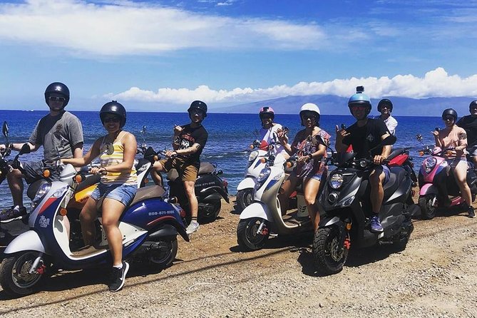Single Passenger Moped/Scooter - 18+ NO Motorcycle License Needed - Maui on a moped: what you’re actually buying