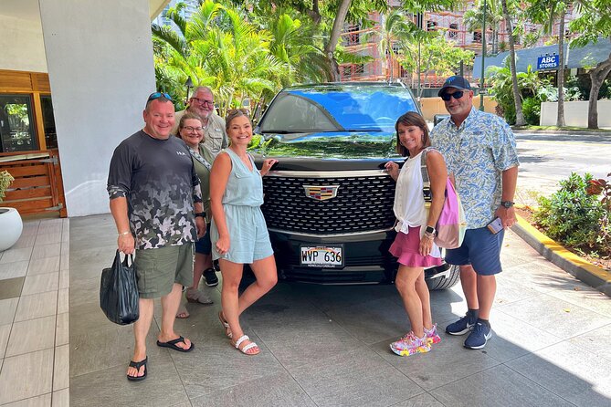 VIP Luxury Transfers: Honolulu Airport ↔ Waikiki ↔ Cruise Port - Optional Add-Ons: Leis, Car Seats, and Meet & Greet