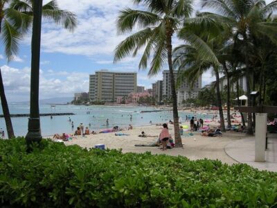 Waikiki Sunset - 50 Min Helicopter Tour - Doors Off or On - From Rainbow Helicopters to takeoff at the right glow