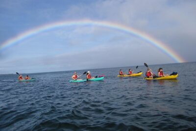 Waterfall Hike and Kayak Snorkel & Paddle from Makena - Twin Falls and Old Hawaii: switching from water shoes to hike boots