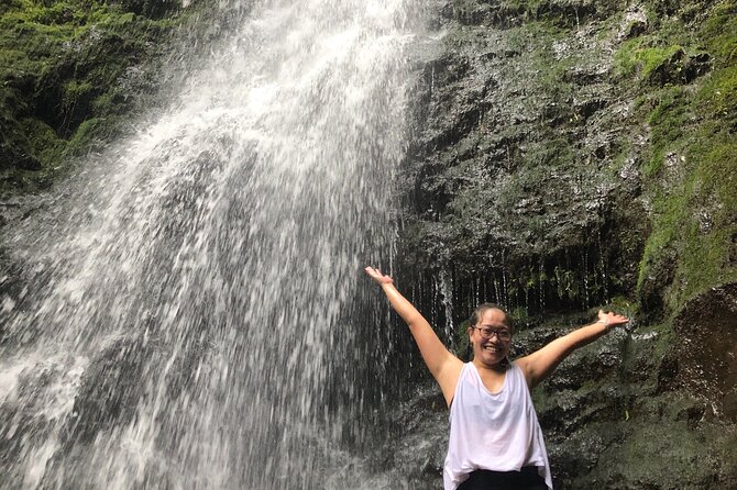 Waterfall Hike , Sightseeing & East Side Beach Day - Getting started: the hotel pickup and the Oahu storytelling drive