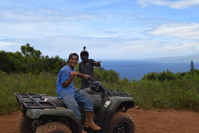 West Maui Mountains ATV Adventure - The Core Ride: up the valley, in at the waterfalls