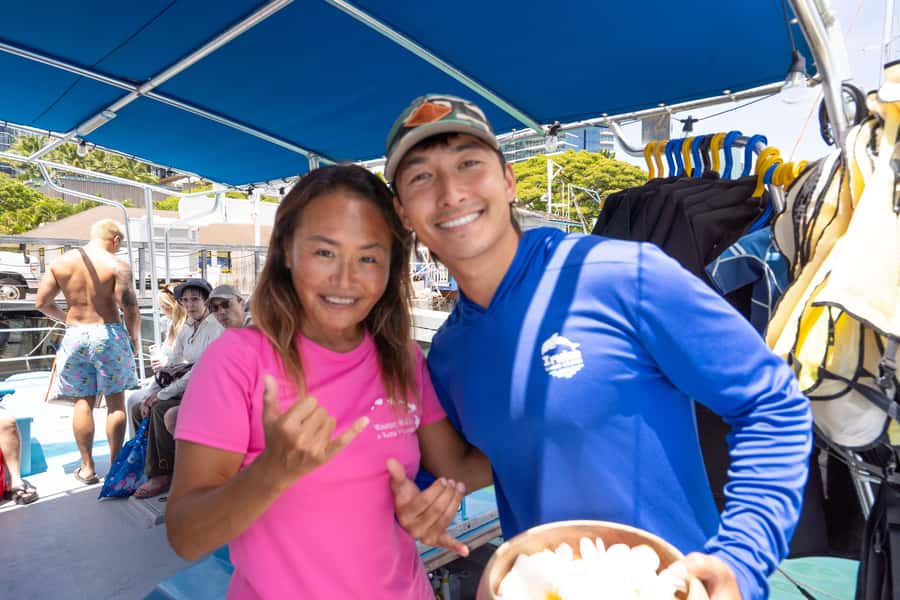 Whale Watching Cruise in Waikiki Oahu - SEE THE HUMPBACKS! - The On-Board Crew That Improves Your Odds